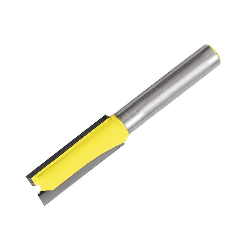 119253 Broca para router de acero recta de 2 filos 3/8" zanco de 1/4" Surtek 119253 Broca para router de acero recta de 2 filos 3/8" zanco de 1/4" Surtek