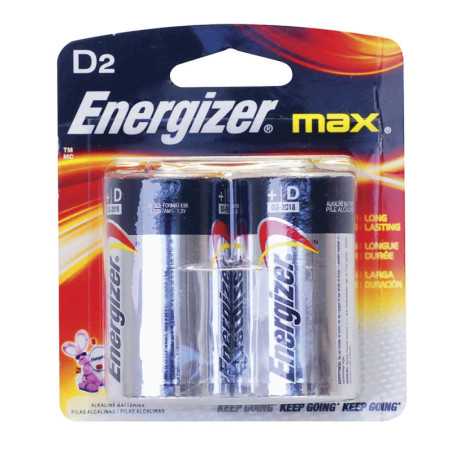 E95BP-2 Pila alcalina Energizer® "D" 2 piezas Surtek