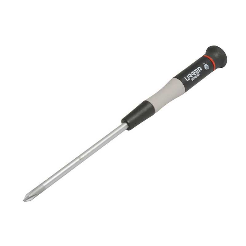 9511B Destornillador de precisión ESD anti-estáticos punta Phillips 1 x 3-5/32" Urrea