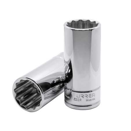 5324H Dado largo cuadro de 1/2" 6 puntas en pulgadas 3/4" Urrea