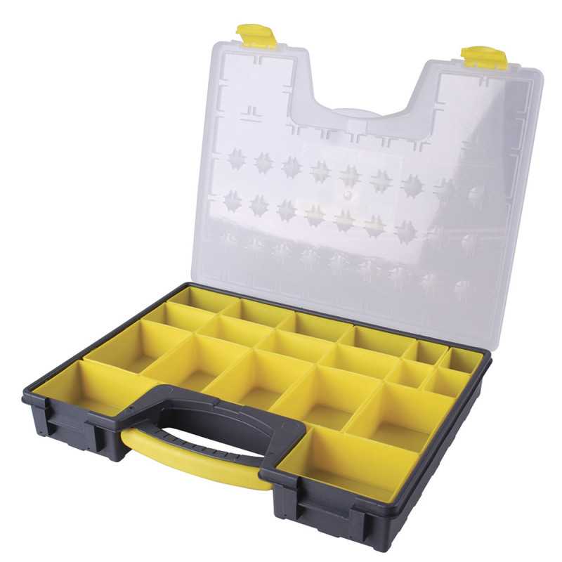 125011 Caja organizadora plástica 16" x 13" x 2" Surtek 125011 Caja organizadora plástica 16" x 13" x 2" Surtek
