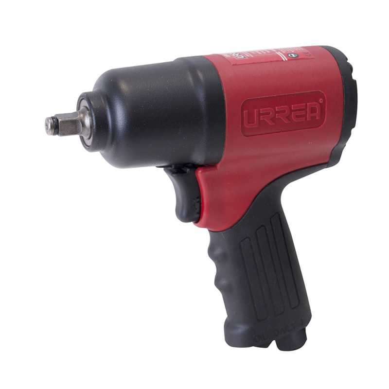 UPC727 Pistola de impacto neumática cuadro de 3/8" 280 Ft-lb composite sistema twin hammer Urrea UPC727 Pistola de impacto neumática cuadro de 3/8" 280 Ft-lb composite sistema twin hammer Urrea