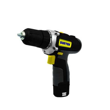 TBA612 Taladro/atornillador 3/8" batería de Li-ion 12 V Surtek