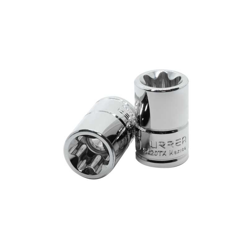 5420TX Dado Torx hembra cuadro de 1/2" E20 Urrea 5420TX Dado Torx hembra cuadro de 1/2" E20 Urrea