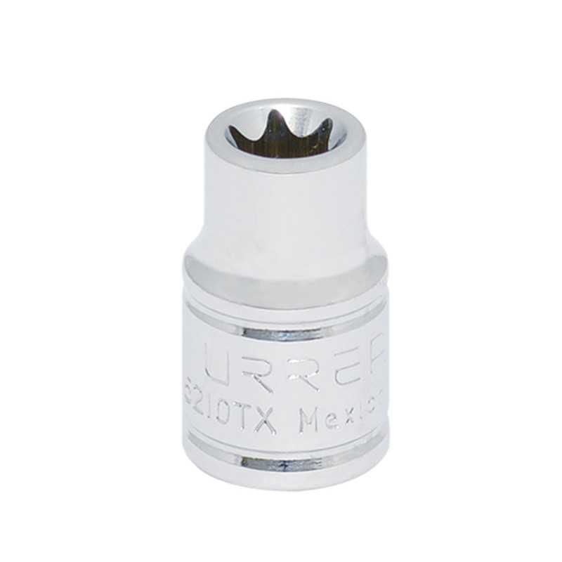 5210TX Dado Torx hembra cuadro de 3/8" E10 Urrea 5210TX Dado Torx hembra cuadro de 3/8" E10 Urrea