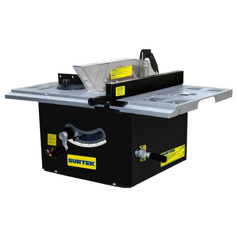 SM710 Sierra de mesa 10" 1560 W 120 V 4800 RPM Surtek SM710 Sierra de mesa 10" 1560 W 120 V 4800 RPM Surtek