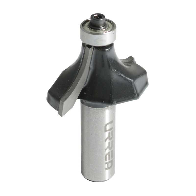 BR1420 Broca para router de acero redondeadora con balero 1-1/4" zanco de 1/4" Urrea BR1420 Broca para router de acero redondeadora con balero 1-1/4" zanco de 1/4" Urrea
