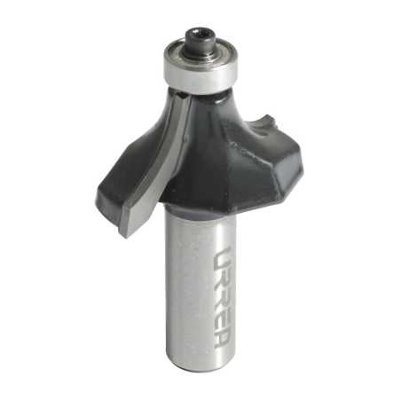 BR1205 Broca para router de acero redondeadora con balero 1-5/8" zanco de 1/2" Urrea