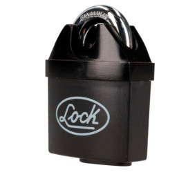 LGPA100N Guardapolvo automático acabado negro 100 cm Lock