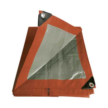 LEM4X5R Lona de polietileno color rojo 4 x 5 m Foy
