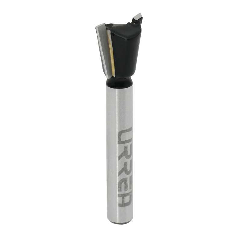BR1401 Broca para router de acero con cola de pato 1/4" zanco de 1/4" Urrea