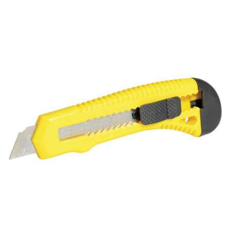 CUTF8 Cutter con cuerpo de plástico de 18 mm cambio automático de navaja Surtek