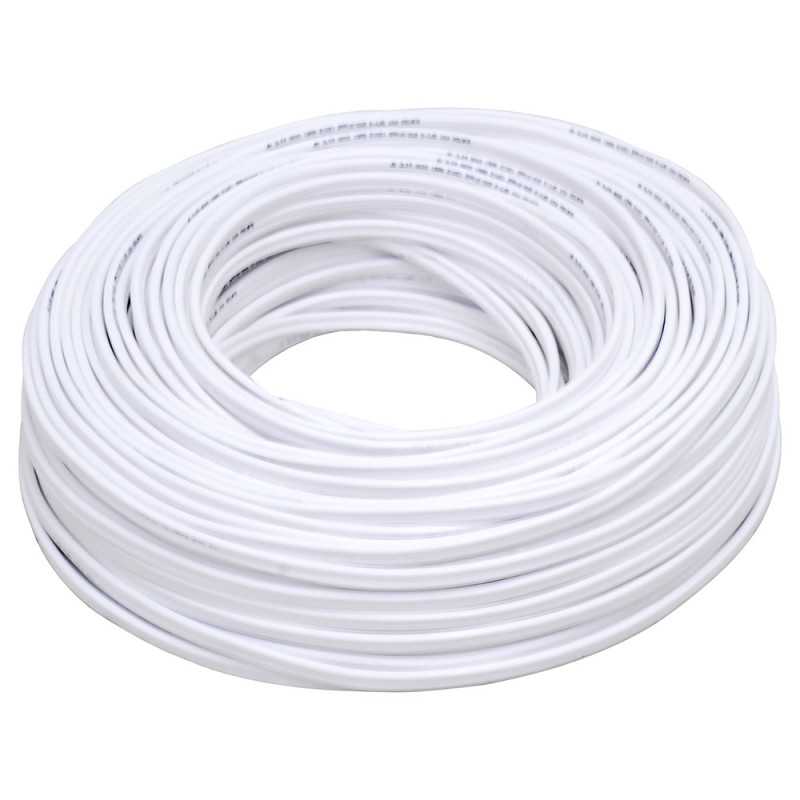 136927 Cable eléctrico POT 2 x 14 100 m color blanco Surtek