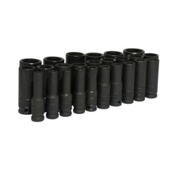 7438 Dado de impacto cuadro de 1/2" 12 puntas en pulgadas 1-3/16" Urrea