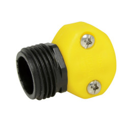 130376 Conector para manguera de riego plastico 1/2" macho Surtek