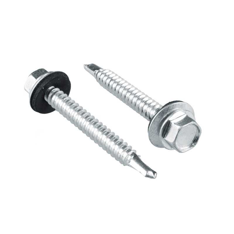 PHR1434 Pija cabeza hexagonal con punta de broca 14 x 3/4" 100 piezas Surtek