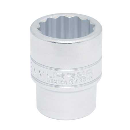 5736M Dado cuadro de 1" 12 puntas métrico 36mm Urrea