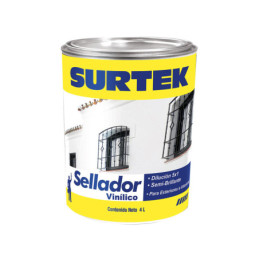 123356 Rodillo para pintar de poliéster 4" x 3/4" Surtek