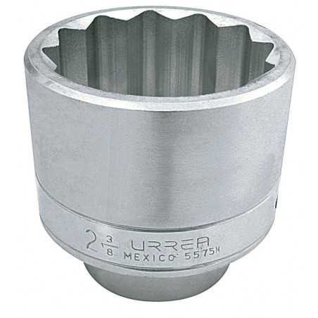 5775M Dado cuadro de 1" 12 puntas métrico 75mm Urrea