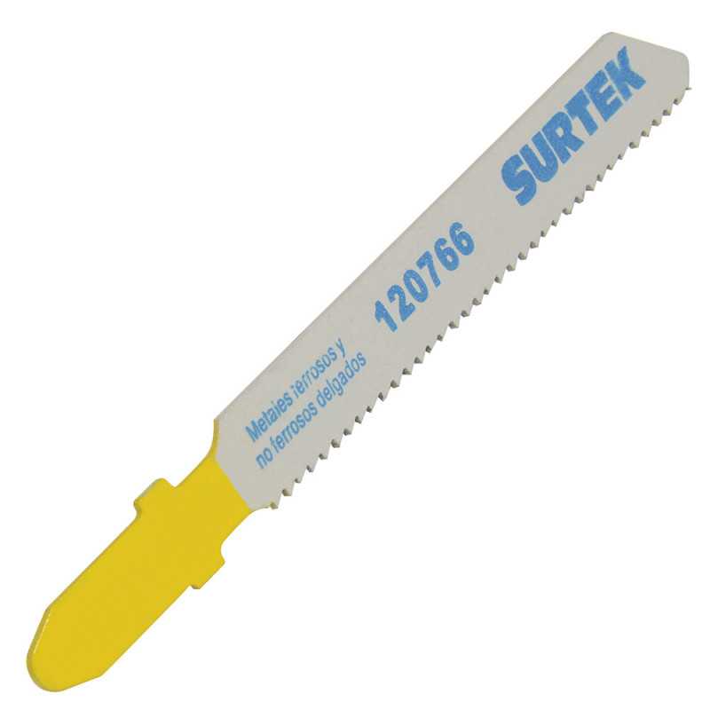 120766 Segueta para sierra caladora 18 DPP super fino zanco T 5 piezas Surtek 120766 Segueta para sierra caladora 18 DPP super fino zanco T 5 piezas Surtek