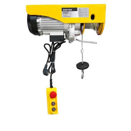 POLEC3 Polipasto eléctrico 0.8 ton cable 12 m Surtek