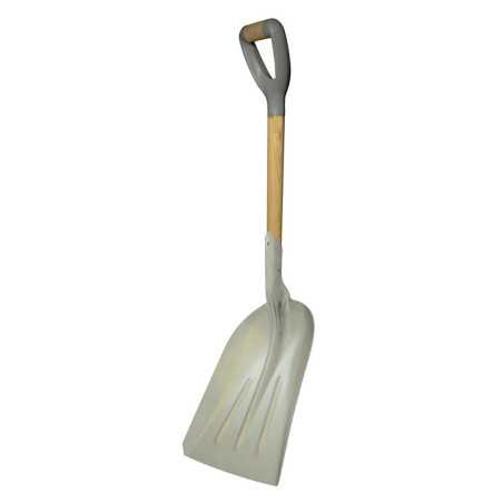 130689 Pala sanitaria con puño contractor grip cuchara de aluminio Surtek