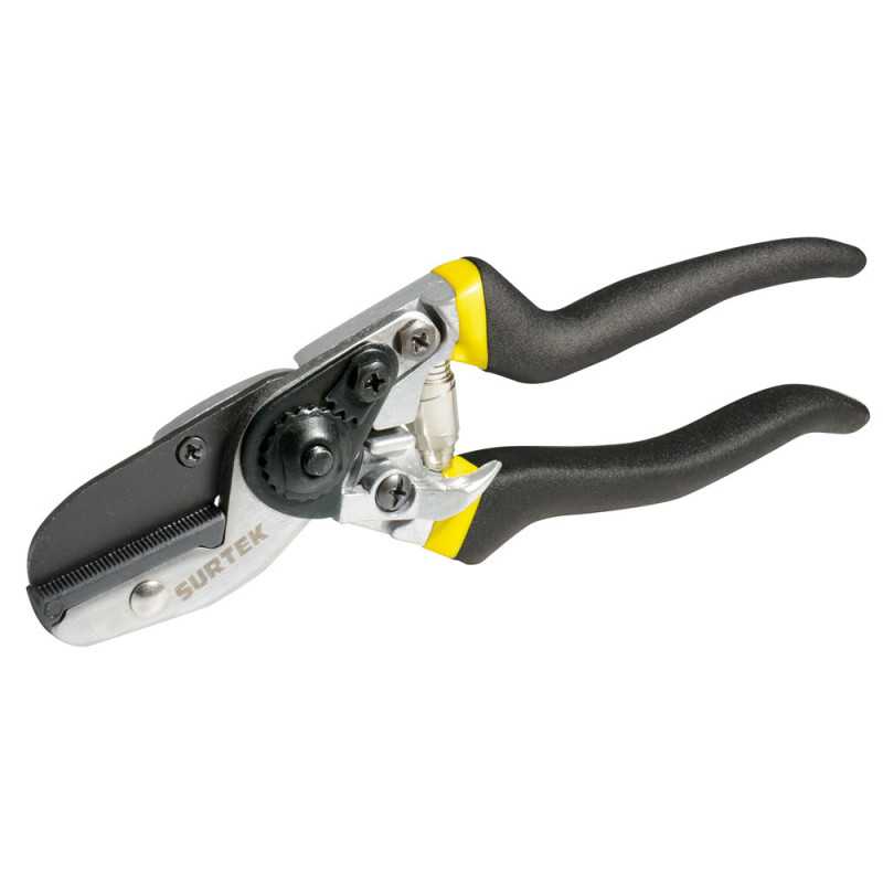 T12 Tijeras para poda a una mano 8" cuerpo de aluminio de yunke Surtek T12 Tijeras para poda a una mano 8" cuerpo de aluminio de yunke Surtek