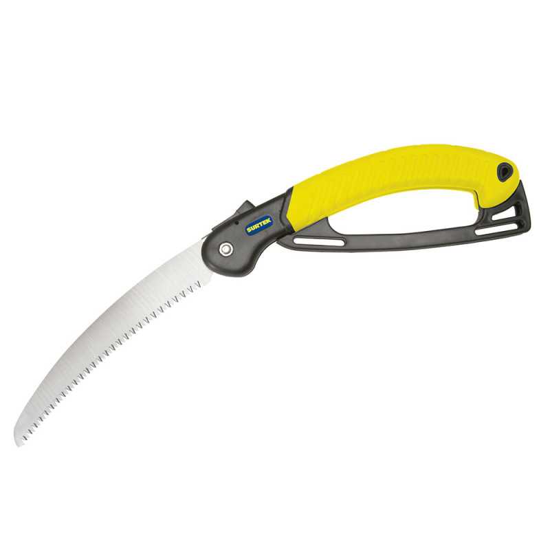 120264 Serrucho de poda con mango plástico plegable 12" Surtek 120264 Serrucho de poda con mango plástico plegable 12" Surtek