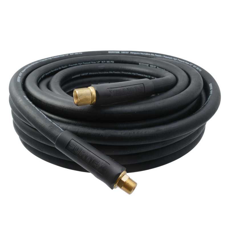 108156 Manguera de PVC reforzadas para aire de alta presión 1/2" x 10 m Surtek 108156 Manguera de PVC reforzadas para aire de alta presión 1/2" x 10 m Surtek