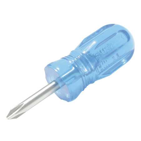D371 Destornillador con mango azul punta Phillips tipo trompo 2 x 1-3/8" Surtek