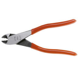 142048 Pinza para electricista con mango con doble plastisol de 8" corte diagonal Foy