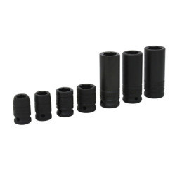 7440 Dado de impacto cuadro de 1/2" 12 puntas en pulgadas 1-1/4" Urrea