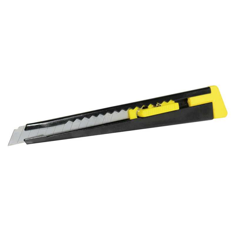 CUTF13 Cutter con cuerpo metálico de 9 mm cambio automático de navaja Surtek CUTF13 Cutter con cuerpo metálico de 9 mm cambio automático de navaja Surtek