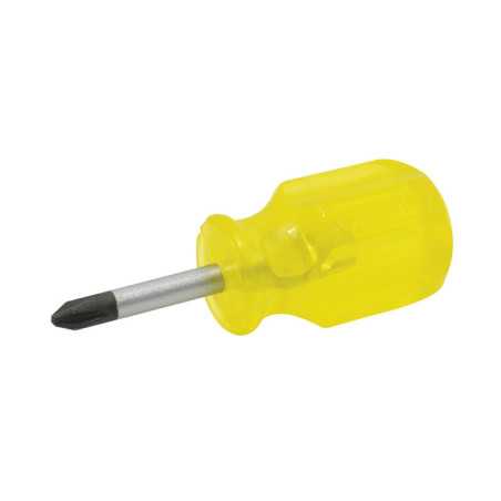 9671 Destornillador con mango ámbar punta Phillips tipo trompo barra redonda 2 x 1-3/8" Urrea