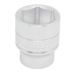 5441-3/8L Dado con punta hexagonal extra larga cuadro de 1/2" en pulgadas 3/8" Urrea