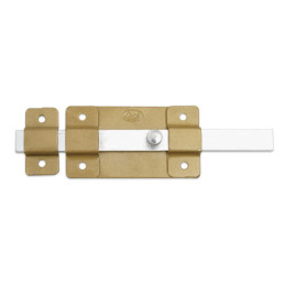 L22C70TCSB Candado de acero para cortina metálica 70 mm cromo satinado llave tetra Lock