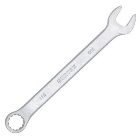 118 Llave combinada satinada en pulgadas 12 puntas 9/16" Surtek
