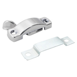 LBA10NI Bisagra alargada de acero níquel satinado 1" x 1.06" Lock