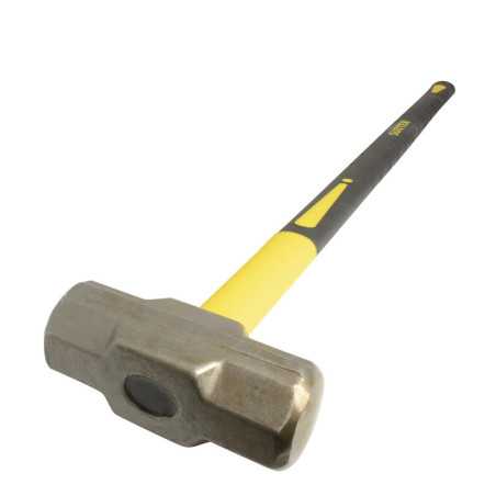 MARR16FV Marro octagonal cabeza forjada con mango largo de fibra de vidrio de 36" 16 lb Surtek