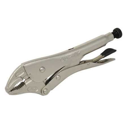 115084 Pinza de presión de 5" quijada curva Surtek