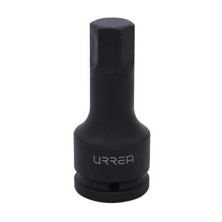 759024M Dado de impacto con punta hexagonal cuadro de 3/4" métrico 24 mm Urrea