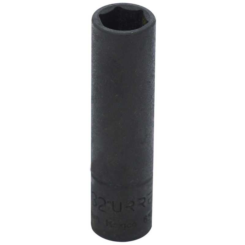 6511H Dado de impacto largo cuadro de 1/4" 6 puntas en pulgadas 11/32" Urrea