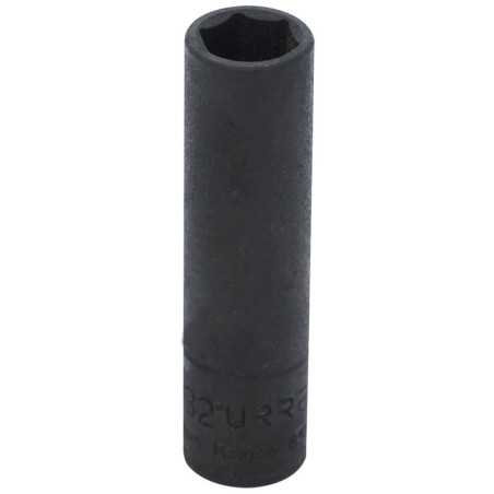 6511H Dado de impacto largo cuadro de 1/4" 6 puntas en pulgadas 11/32" Urrea