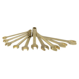 UH1232 Llave combinada de bronce-aluminio antichispa en pulgadas 12 puntas 1" Urrea