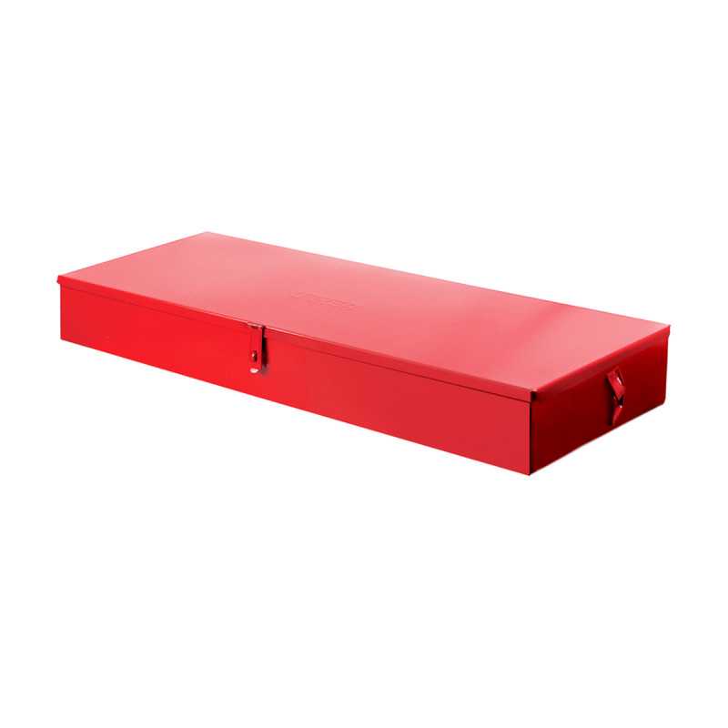 5896 Caja metálica usos múltiples color rojo 35" x 11" x 4" Urrea