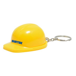 127195 Llavero destapador de mini casco de seguridad Surtek
