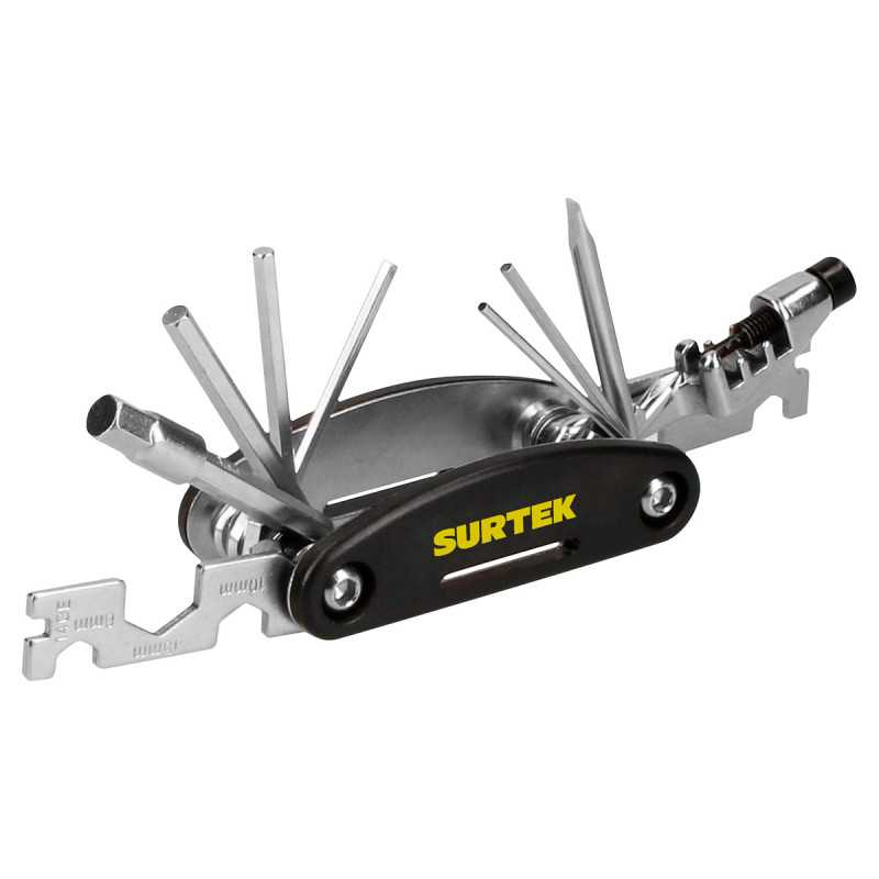 MCI18 Multiherramienta para bicicleta 18 en 1 Surtek MCI18 Multiherramienta para bicicleta 18 en 1 Surtek