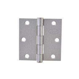 LBA40LB Bisagra alargada de acero latón brillante 4" x 2.87" Lock