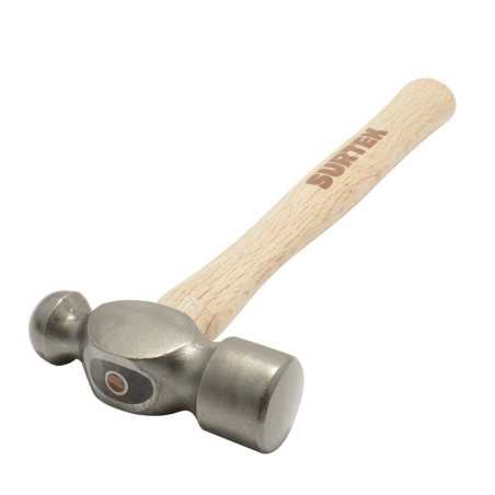 16S Martillo pulido de bola con mango de madera de encino de 13" 16 oz Surtek
