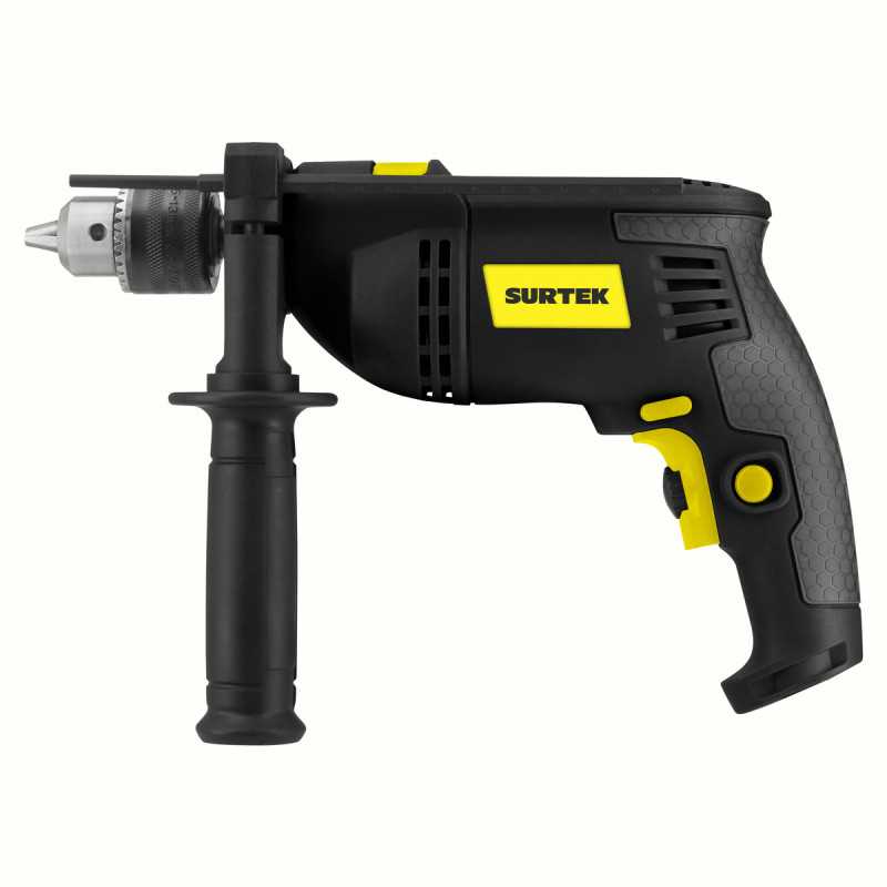 Rotomartillo 1/2" 750 W 127 V, 0 - 3,000 RPM con botón de traba para trabajos continuos Surtek Rotomartillo 1/2" 750 W 127 V, 0 - 3,000 RPM con botón de traba para trabajos continuos Surtek